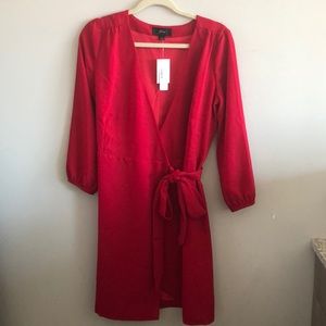 New with tags J crew wrap dress - size 4